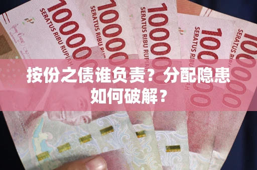 武汉按份之债谁负责？分配隐患如何破解？