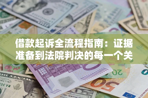 武汉借款起诉全流程指南：证据准备到法院判决的每一个关键步骤